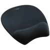 Image de Alfombrilla pour souris TooQ TQMP1002-B ergonomique mousse mémoire noire