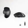 Image de Ratón TooQ TQMWG-1105-B Sans Fil 1600 DPI Noir Ergonomique 6 Boutons