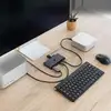 Image de Commutateur KVM Nanocable 2x USB-C vers 3x USB-A PD HDMI