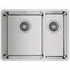 Image de Évier Teka Be Linea RS15 2C 580 Acier Inoxydable 2 Cuves Capacité XXL Design Moderne