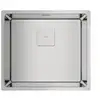 Image de Évier sous plan en acier inoxydable Teka Flex Linea RS15 45.40, 1 bac carré 44 x 49 cm