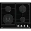 Image de Teka GZC 64320 XB Plaque Gaz Butane 4 Zones 60cm Verre Noir