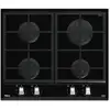 Image de Plaque de cuisson Teka GZC 64300 XB 4 zones 60 cm ExactFlame verre noir