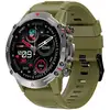 Image de Montre Connectée Cool Adventure Bluetooth 46mm AMOLED Vert IP67 SpO2 Pulsomètre Appels