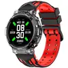 Image de Cool Clever Bluetooth 45mm TFT Noir/Rouge Taille Unique Etanche IP67 Spo2 Pulsomètre Appels