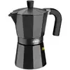 Image de Monix Vitro Cafetière Italienne En Aluminium 6 Tasses Noir