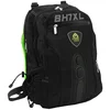 Image de KeepOut BK7GXL sac à dos Noir, Vert Simili-cuir, Nylon