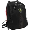 Image de KeepOut BK7RXL sac à dos Noir, Rouge Simili-cuir, Nylon