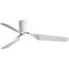 Image de Ventilateur de plafond Fabrilamp Kochi avec éclairage LED et télécommande 33 W Blanc