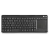 Image de NGS TV Warrior, AZERTY, FR clavier Maison RF sans fil Français Noir