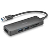 Image de NGS IHUB READER HUB USB-A 3.2 5000 Mbit/s vers 3x USB 3.0 / SD / MicroSD Noir