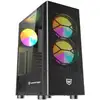 Image de Nfortec Caelum Noir RVB Verre Trempé USB 3.0