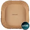 Image de Accessoires Papier Silicone Friteuse sans Huile Cecotec Cecofry Paper Pack S 150pcs 16-20cm 230°C