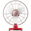 Image de Ventilateur de table Cecotec EnergySilence 1090 Retrodesk 40W oscillation 12" rouge
