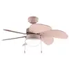 Image de Cecotec EnergySilence Aero 3600 Vision Full Rose Ventilateur de Plafond avec Lumière 50W Rose