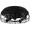 Image de Ventilateur Cecotec EnergySilence Lampaero 600 Iron Design 60 cm DC 20W Lumière Télécommande Noir
