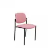 Image de Piqueras y Crespo Villalgordo Chaise Fixe Bali Rose Châssis Noir