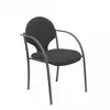 Image de Piqueras y Crespo Hellin Pack de 2 Chaises Châssis Noir Bali Noir
