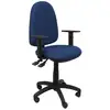 Image de Chaise de bureau Piqueras y Crespo Tribaldos avec accoudoirs réglables bleu marine