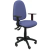 Image de Chaise de bureau Piqueras y Crespo Tribaldos avec accoudoirs réglables bleu clair