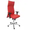 Image de Piqueras y Crespo Fauteuil en cuir rouge Albacete