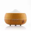 Image de Humidificateur à diffuseur d'arômes avec LED InnovaGoods Wooden-Effect TU