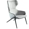 Image de Fauteuil en tissu et pieds en acier Angel Cerdà 70x90x102 cm