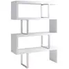 Image de Bibliothéque en bois et acier chromé Angel Cerdà 130x35x170