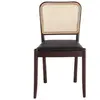 Image de Chaise en simili cuir et rotin Angel Cerdà 48x50x84 cm