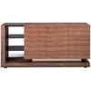 Image de Buffet en noyer et vitrail Angel Cerdà 170x40x83 cm