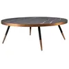 Image de Table d'angle ronde en porcelaine Angel Cerdà 90x30 cm