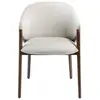 Image de Chaise en tissu et simili cuir Angel Cerdà 56x60x78 cm