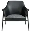 Image de Fauteuil en tissu et croûte de cuir Angel Cerdà 80x72x79 cm
