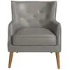 Image de Fauteuil rembourré en cuir Angel Cerdà 75x80x89 cm