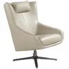 Image de Fauteuil pivotant en cuir Angel Cerdà 76x90x100 cm