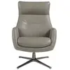 Image de Fauteuil pivotant inclinable en cuir Angel Cerdà 69x86x109 cm