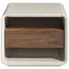 Image de Table de chevet en bois de noyer et MDF Angel Cerdà 55x40x45 cm