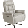 Image de Fauteuil pivotant en cuir Angel Cerdà 85x80/156x106 cm