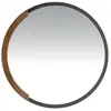 Image de Miroir mural rond acier Angel Cerdà Ø 80x4 cm