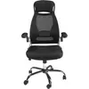Image de Chaise de bureau pivotante en tissu Angel Cerdà 66x62x117/127 cm