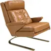 Image de Fauteuil en cuir Angel Cerdà 77x99x91 cm