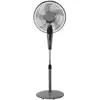 Image de Ventilateur sur Pied IluminaShop 55W 5x2 Pales 3 Vitesses Télécommande Minuterie