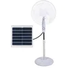 Image de Ventilateur sur Pied IluminaShop DC 20W 5 Pales 3 Vitesses Batterie Rechargeable avec Panneau Solaire