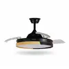 Image de Ventilateur DANI MINI DC FabriLamp Métal 59W 6 Vitesses LED Intégré Cuero