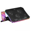 Image de Base de refroidissement Mars Gaming MNBC6 RGB pour ordinateurs portables jusqu'à 19'' + support XL
