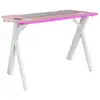 Image de Mars Gaming MGD100RGB Table de jeu rose