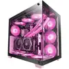 Image de Mars Gaming MCV4 Tower XXL E-ATX Côté et Avant Verre Trempé Sans Cadre Rose