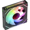 Image de Mars Gaming MF-LINKFINITY PWM ARGB Ventilateur supplémentaire 120 mm Noir