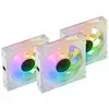 Image de Mars Gaming MF-LINKFINITYKITW PWM ARGB Kit 120 mm 3x Ventilateurs supplémentaires Blancs