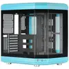 Image de Mars Gaming MC-3T Moyenne Tour ATX Triple Verre Trempé 3x Emplacements PCI Verticaux USB-C 3.0 Bleu